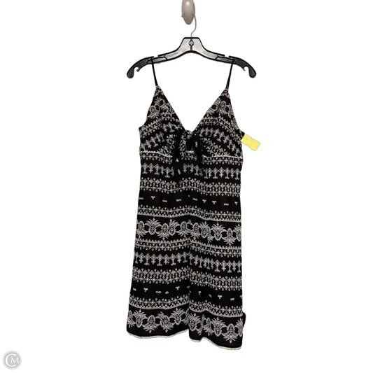 Dress Designer By Alice + Olivia In Black & White, Size: M