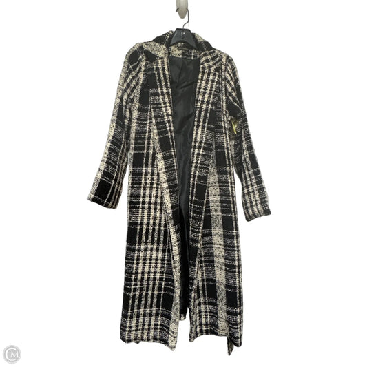 Coat Parka By Shinestar In Plaid Pattern, Size: M