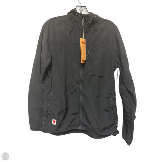 Coat Raincoat By Clothes Mentor In Black, Size: Xs