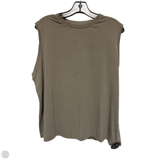 Top Short Sleeve Basic By Clothes Mentor In Green, Size: Xl