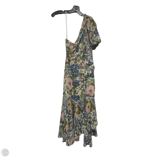 Dress Casual Midi By Astr The Label In Floral Print, Size: S