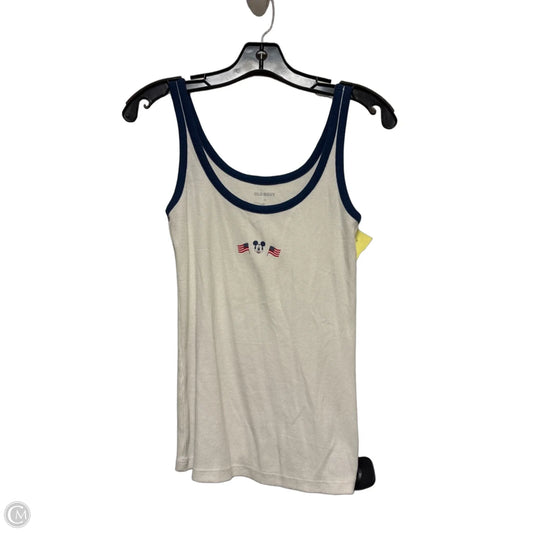 Tank Top By Old Navy In Blue Red & White, Size: S