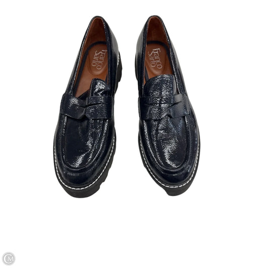 Shoes Flats By Franco Sarto In Navy, Size: 7