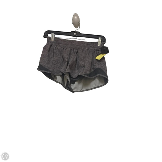 Athletic Shorts By Lululemon In Grey, Size: 6
