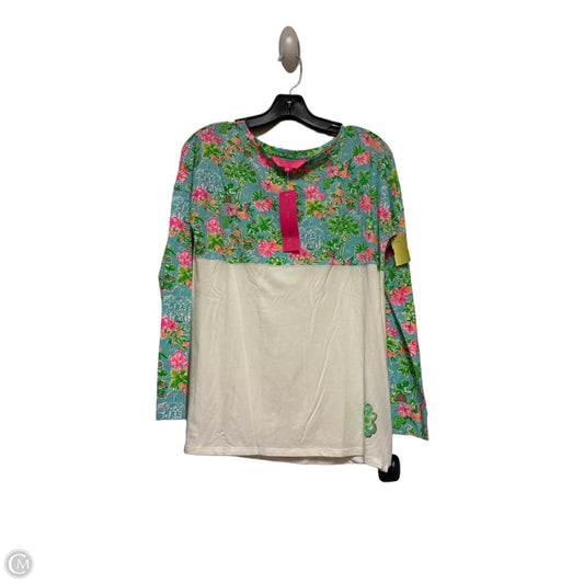 Top Long Sleeve Designer By Lilly Pulitzer In Multi-colored, Size: Xs