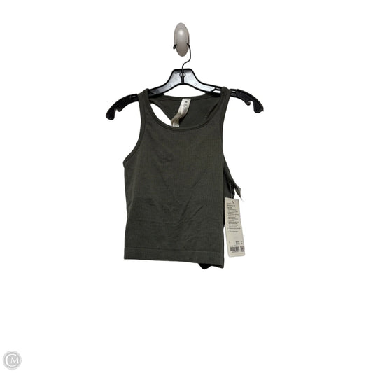 Athletic Bra By Lululemon In Green, Size: 8