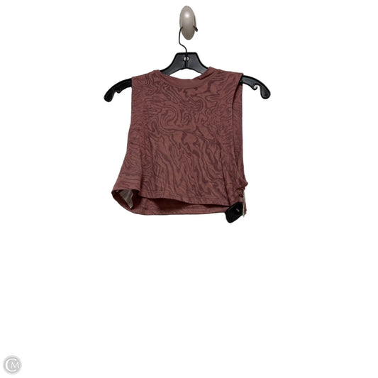 Athletic Tank Top By Lululemon In Purple, Size: S
