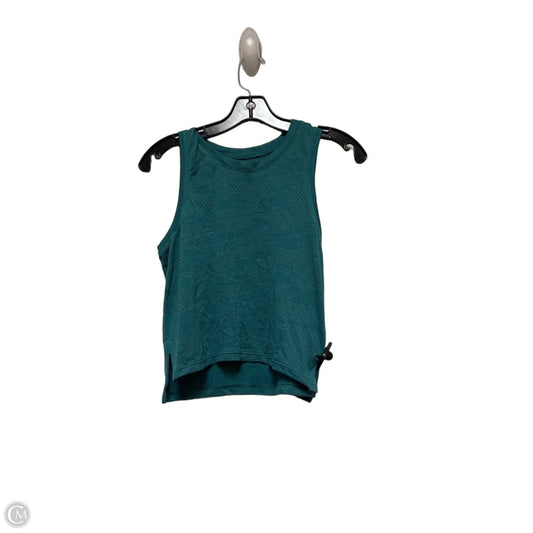 Athletic Tank Top By Lululemon In Green, Size: S