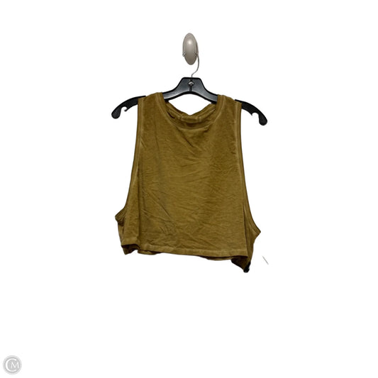Athletic Tank Top By Lululemon In Yellow, Size: S