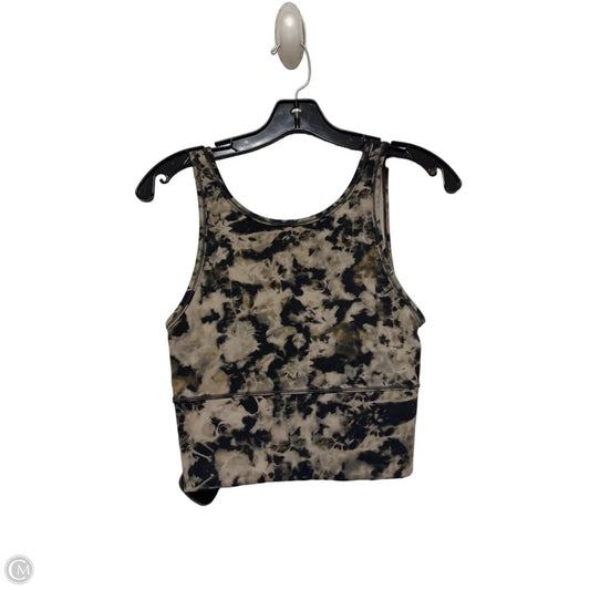 Athletic Bra By Lululemon In Tie Dye Print, Size: S