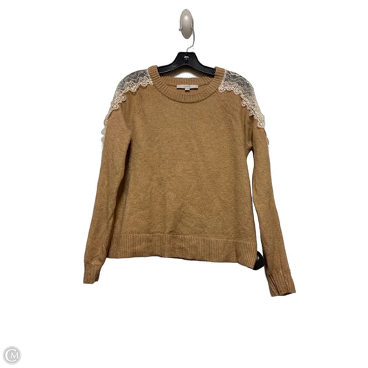Sweater By Loft In Tan, Size: M