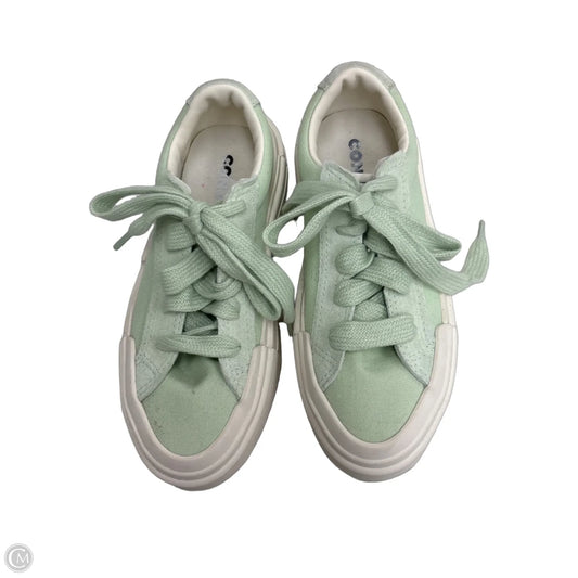 Shoes Sneakers By Converse In Green, Size: 6