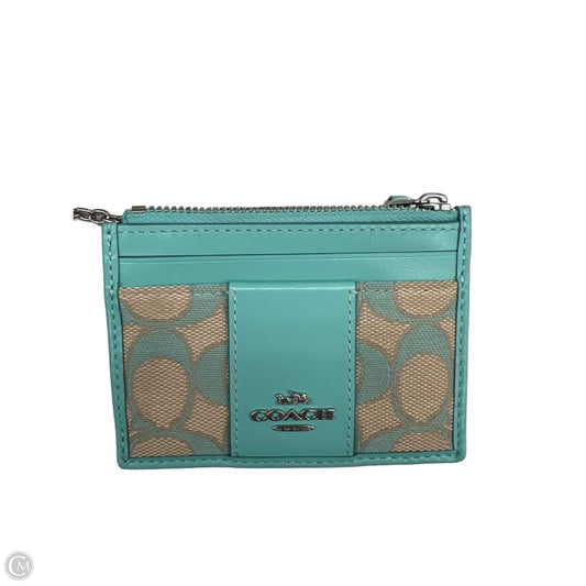 Id/card Holder Designer By Coach, Size: Small
