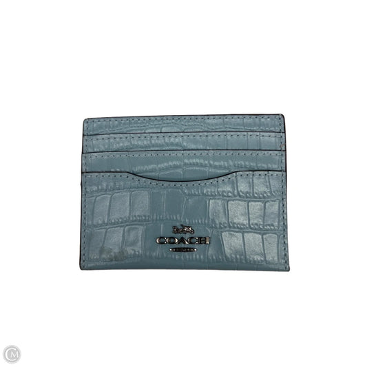 Id/card Holder Designer By Coach, Size: Small