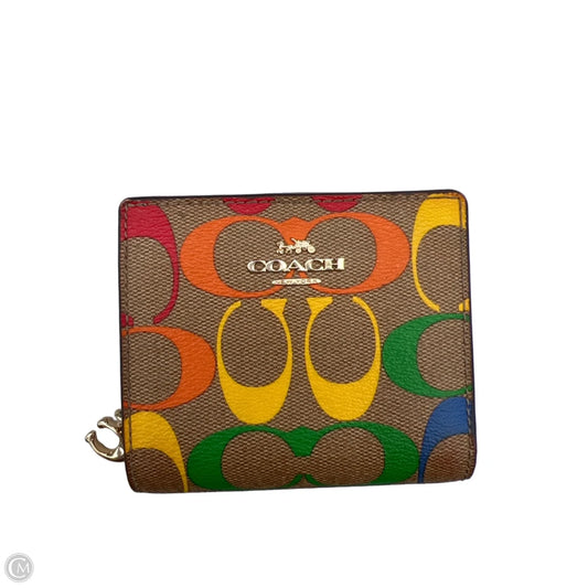 Wallet Designer By Coach, Size: Small