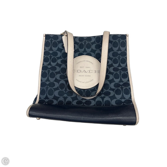 Tote Designer By Coach, Size: Medium