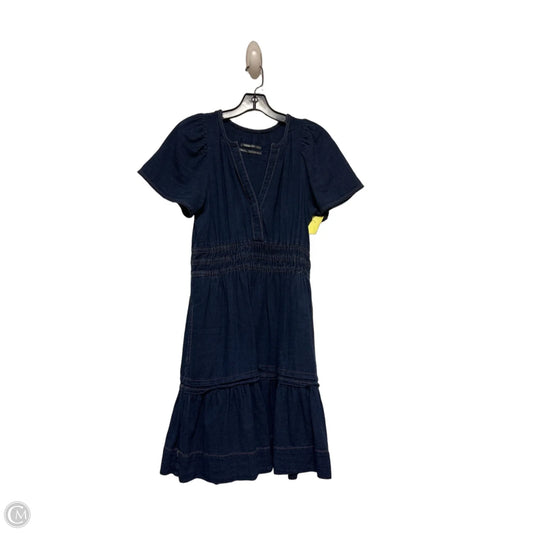 Dress Casual Short By Anthropologie In Blue Denim, Size: Xs