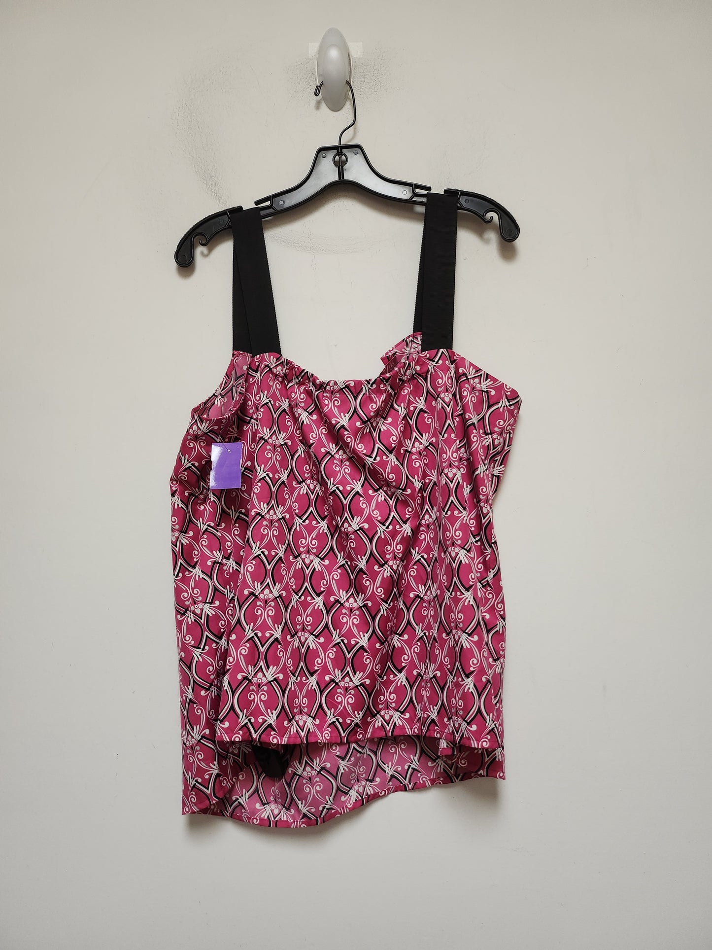 Pink Top Sleeveless Loft, Size Xl