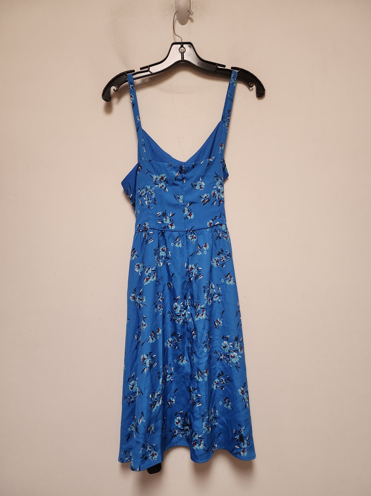 Blue Dress Casual Short Loft, Size M