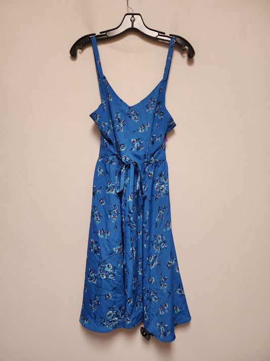 Blue Dress Casual Short Loft, Size M