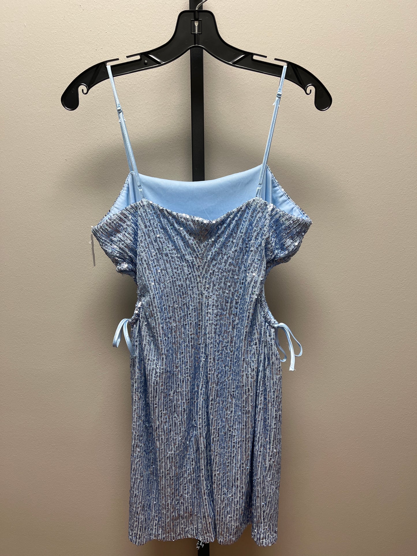 Blue Dress Party Short Clothes Mentor, Size Xl