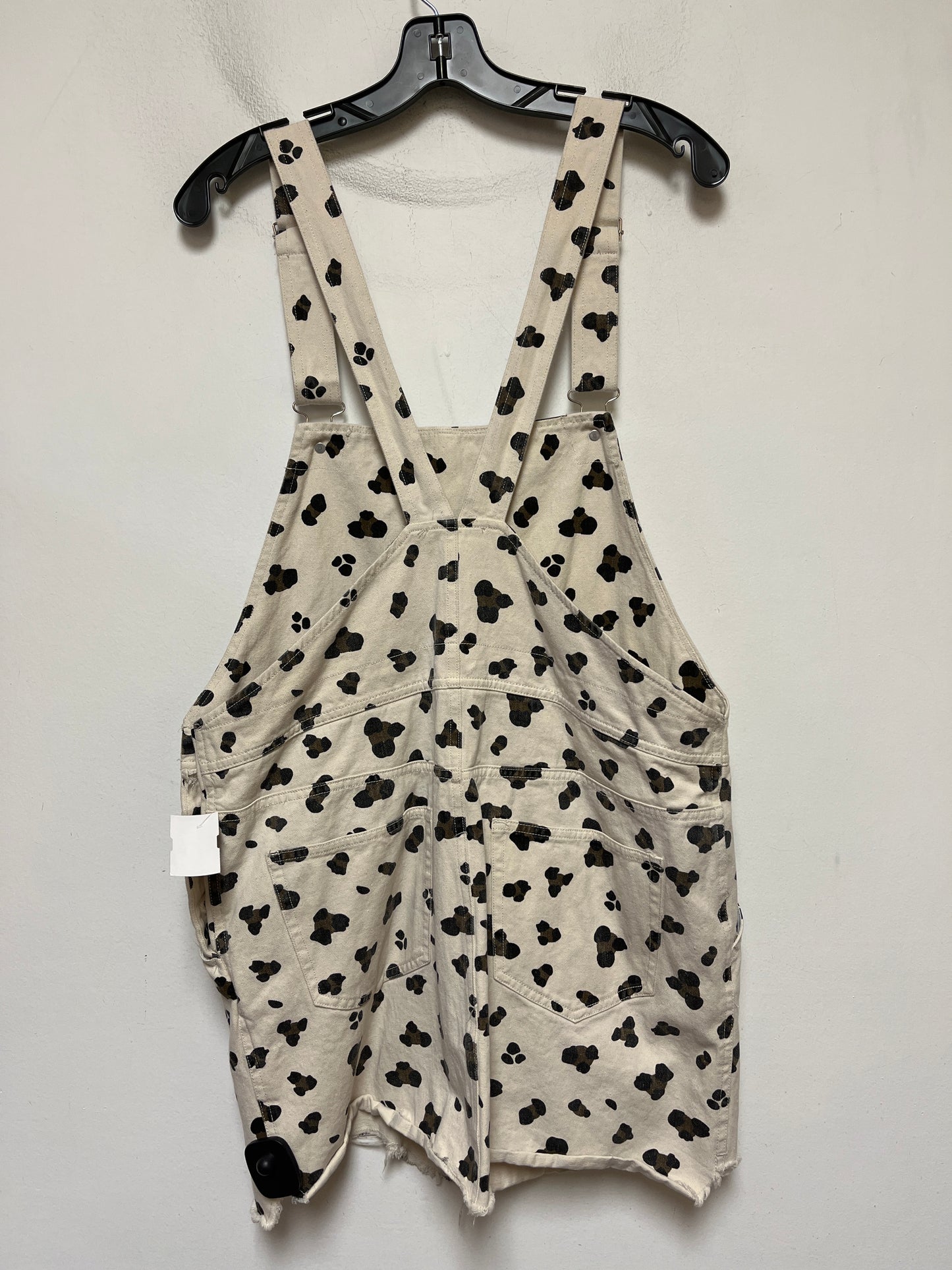 Animal Print Shortalls Entro, Size L