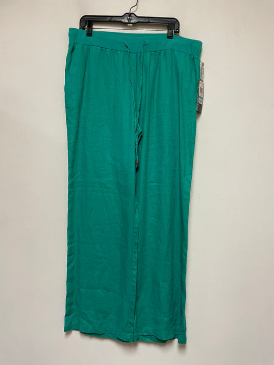 Pants Linen By Style And Company In Teal, Size: 16