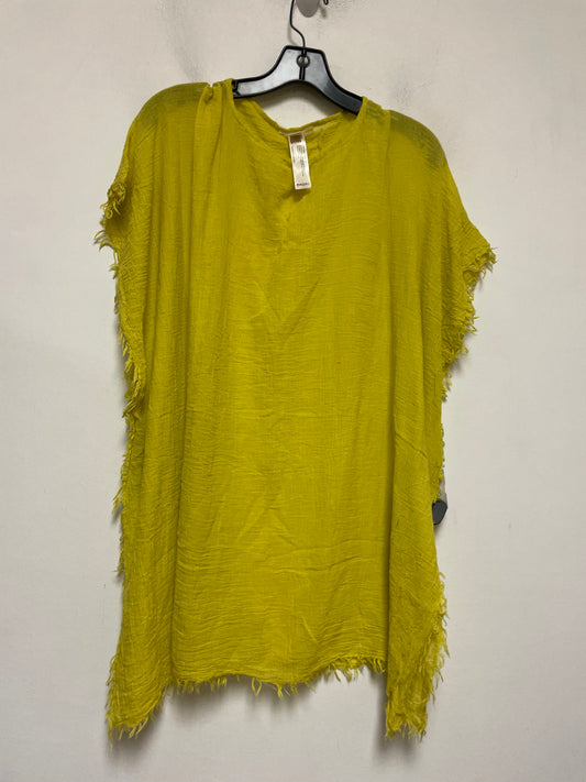 Swimwear Cover-up By Eileen Fisher In Yellow, Size: Osfm