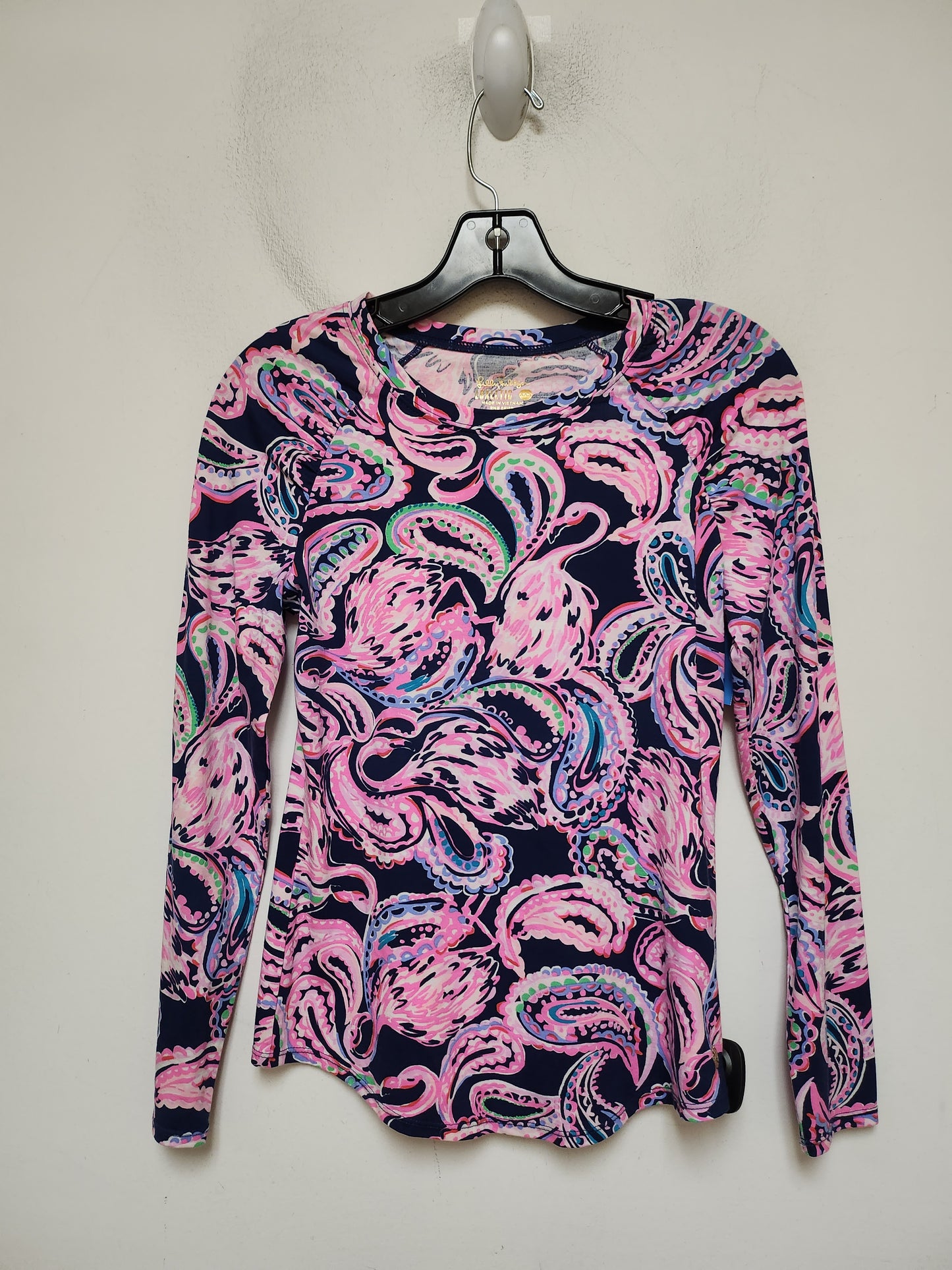 Top Long Sleeve Designer By Lilly Pulitzer In Multi-colored, Size: Xxs