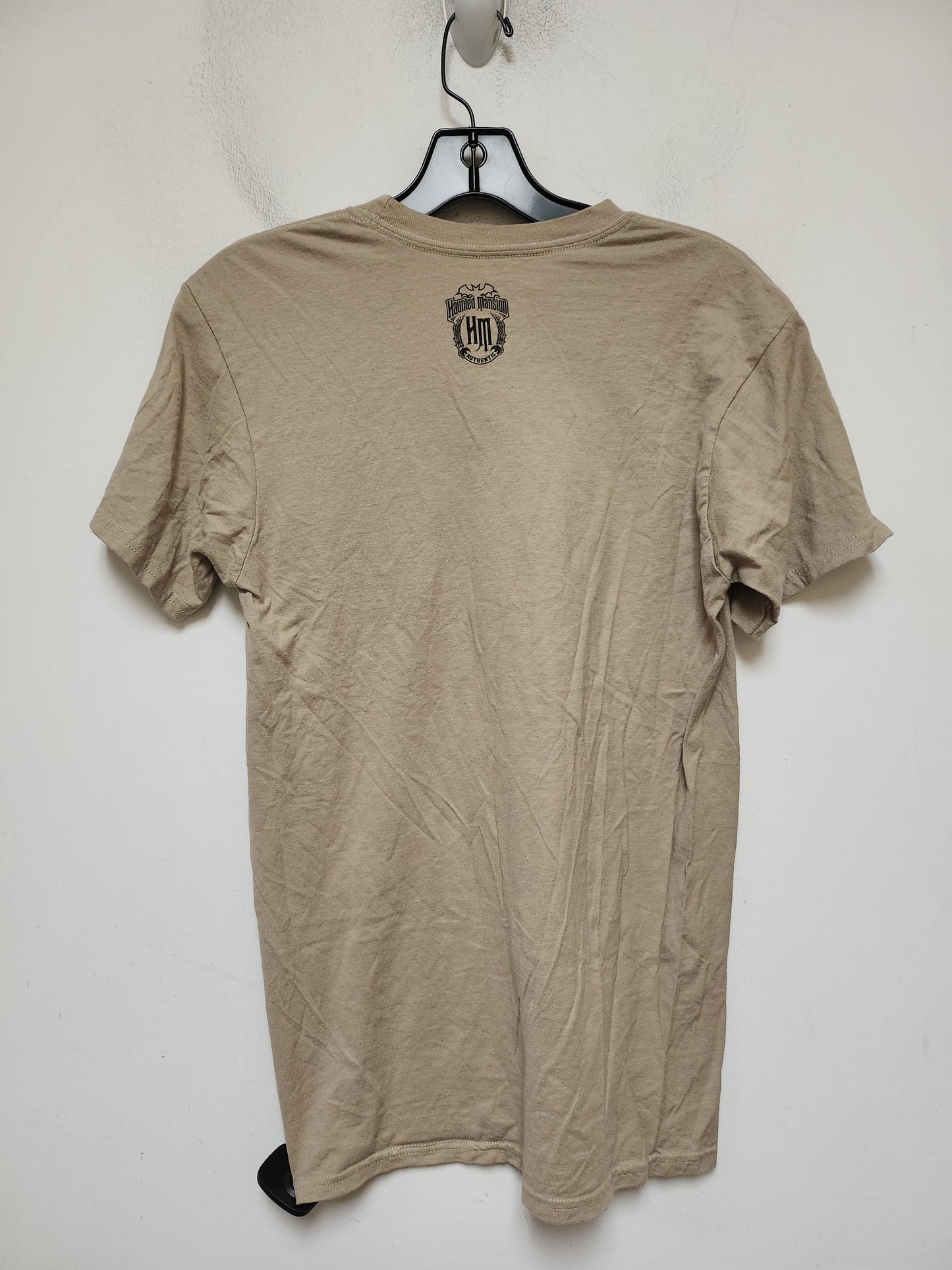 Top Short Sleeve By Walt Disney In Tan, Size: S