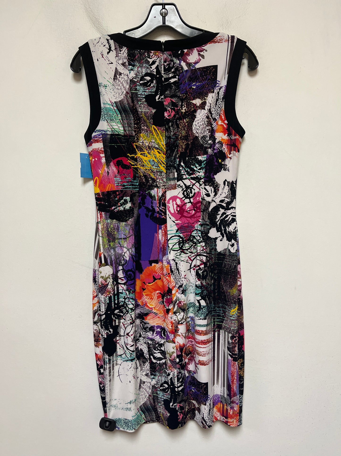 Dress Casual Midi By Cache In Multi-colored, Size: S