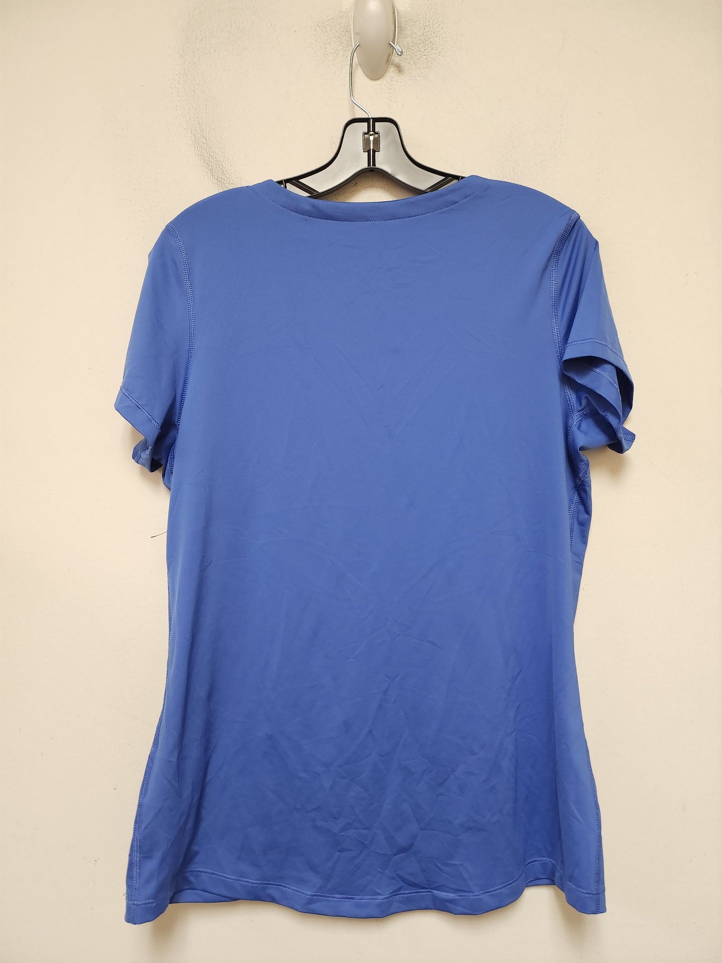 Athletic Top Short Sleeve By Nike Apparel In Blue, Size: Xl