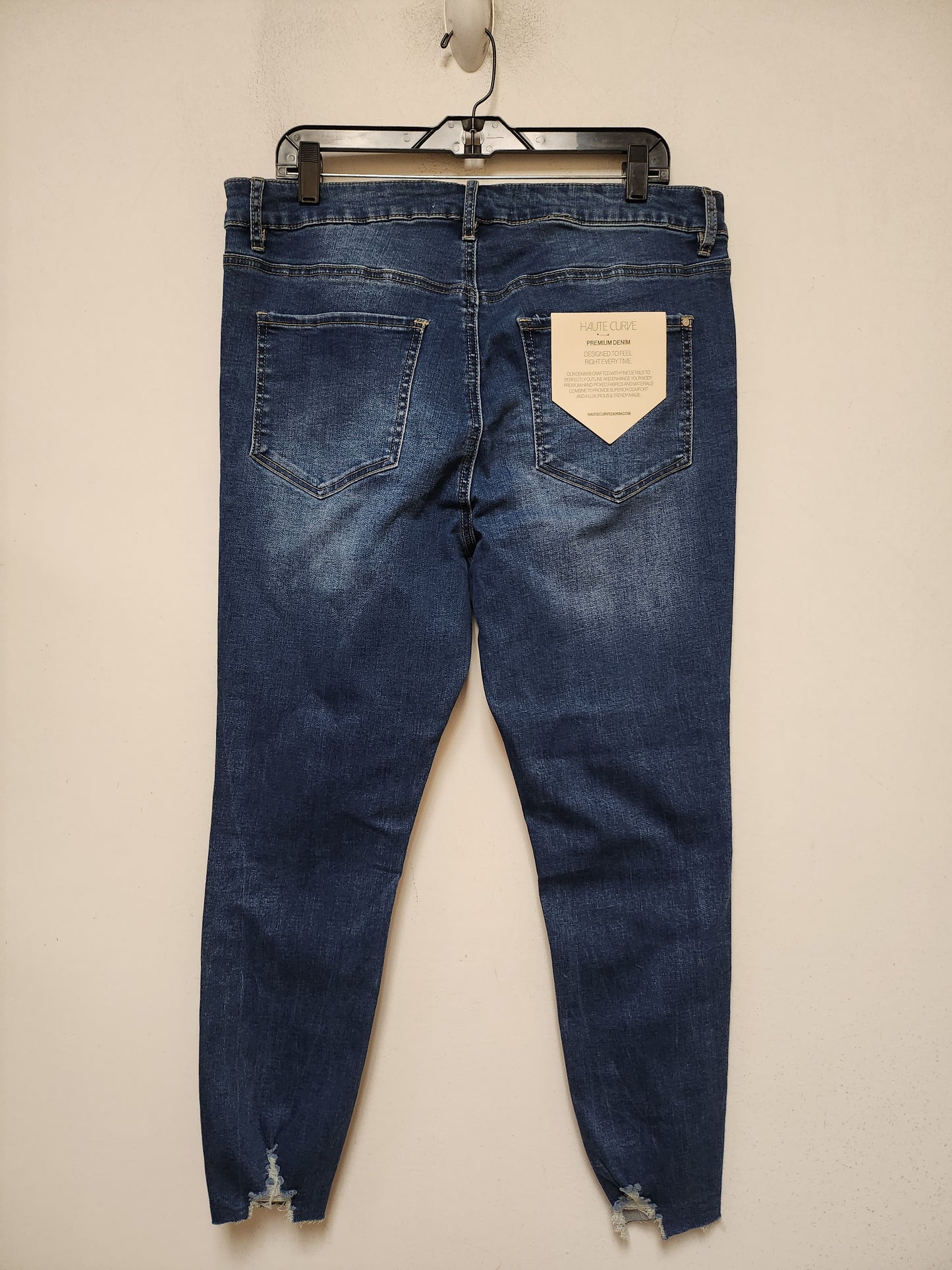 Jeans Skinny By Clothes Mentor In Blue Denim, Size: 14