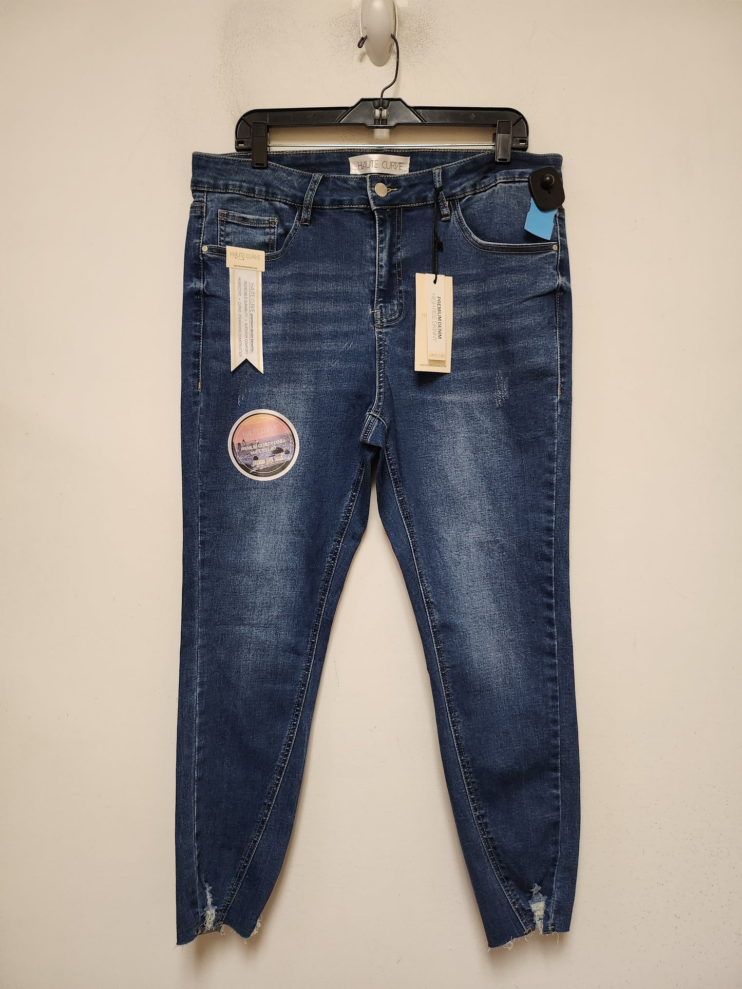 Jeans Skinny By Clothes Mentor In Blue Denim, Size: 14