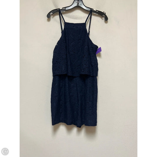 Romper Designer By Lilly Pulitzer In Navy, Size: Xs