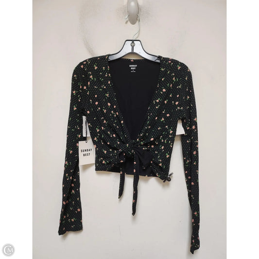 Top Long Sleeve By Aritzia In Floral Print, Size: S