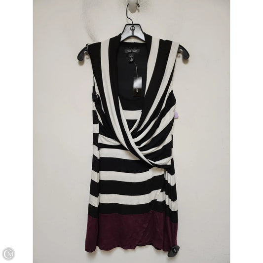 Tunic Sleeveless By White House Black Market In Striped Pattern, Size: Xs