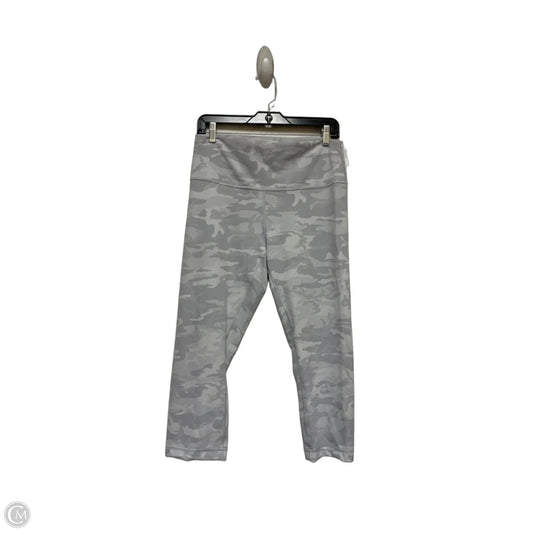 Athletic Leggings Capris By Lululemon In Camouflage Print, Size: 12