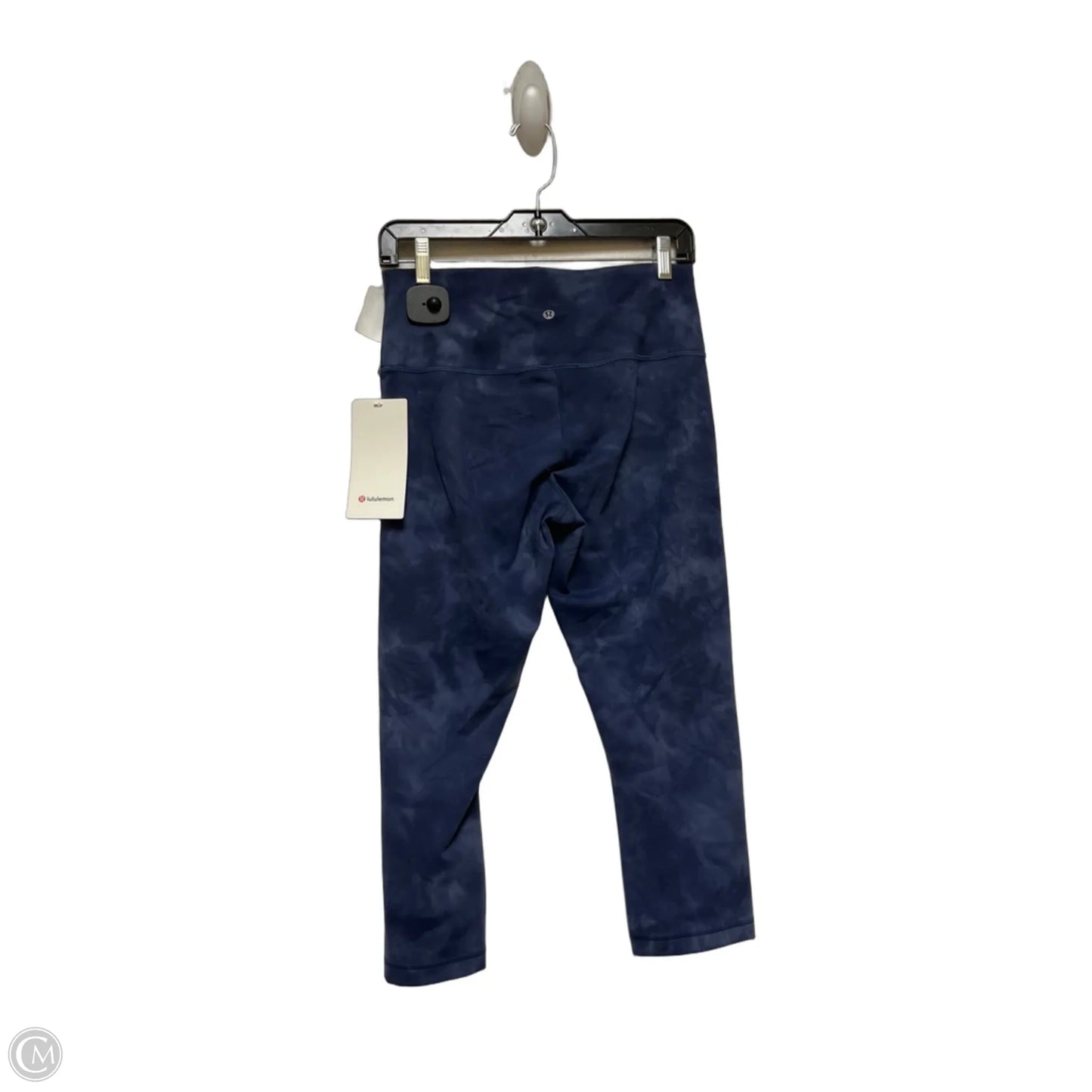 Athletic Leggings Capris By Lululemon In Blue, Size: 10