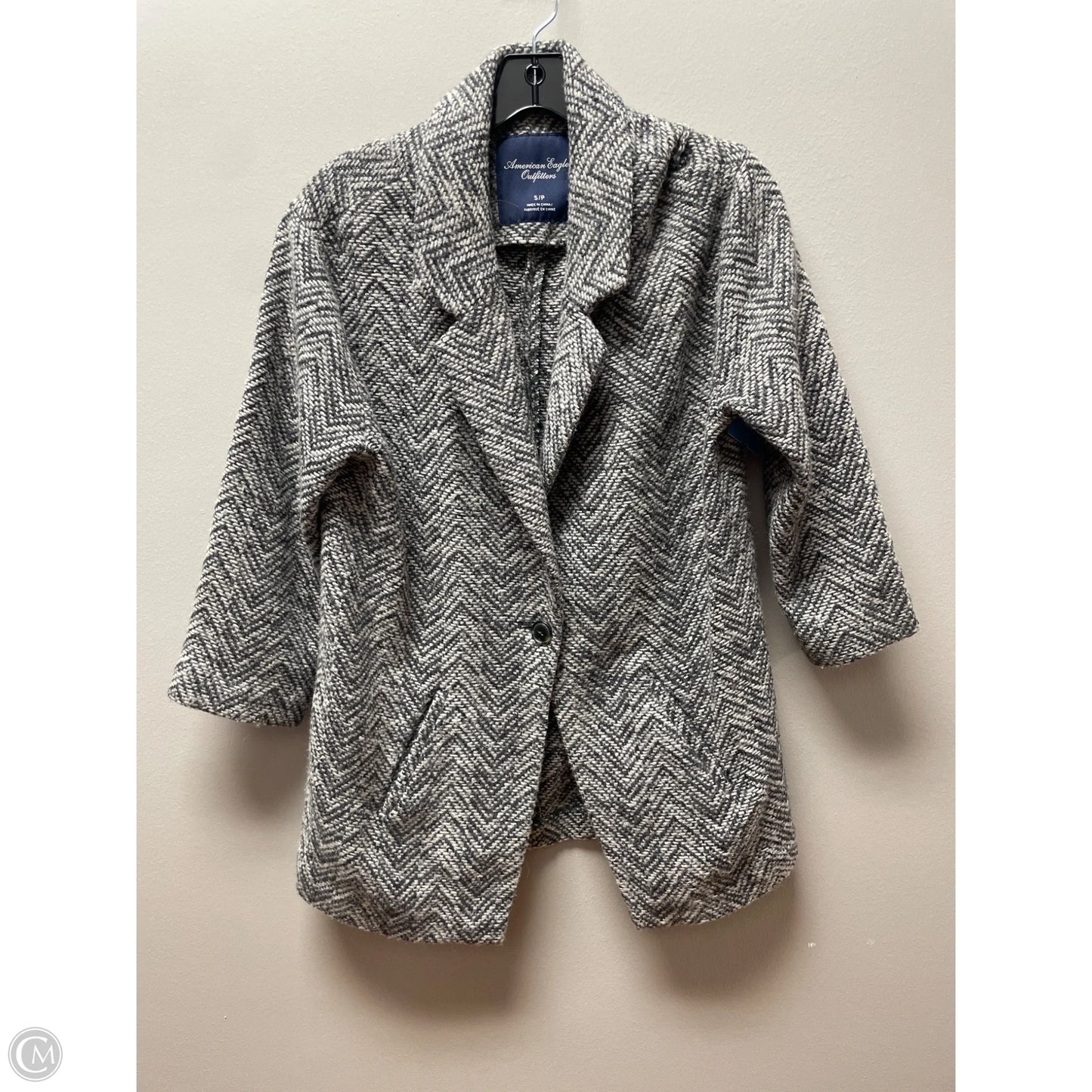 Jacket Other By American Eagle In Grey, Size: S
