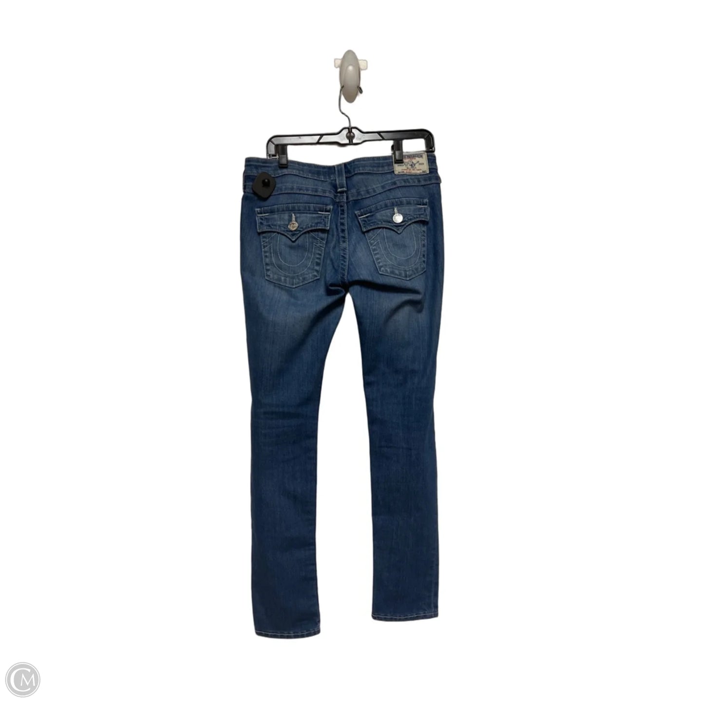 Jeans Skinny By True Religion In Blue Denim, Size: 10