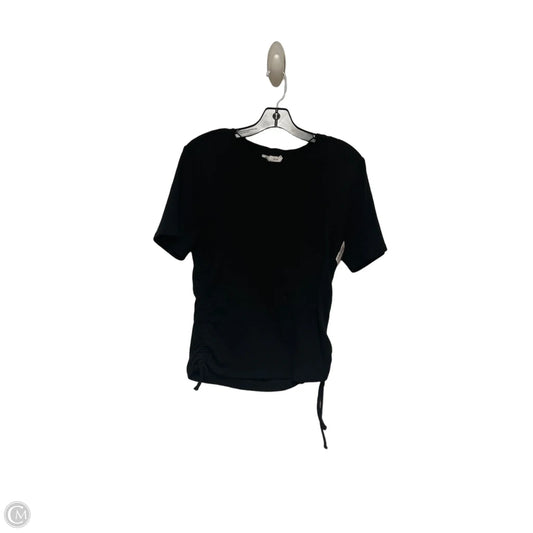 Top Short Sleeve By Good American In Black, Size: S