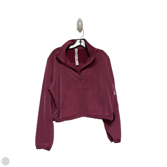 Athletic Jacket By Lululemon In Purple, Size: 8
