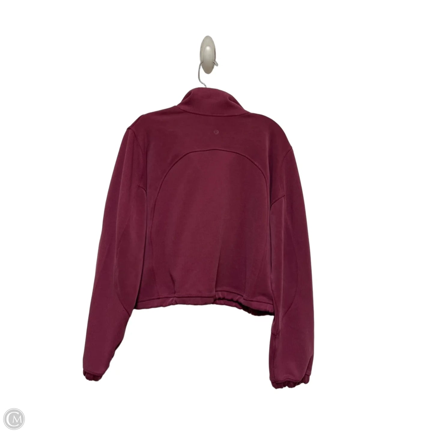 Athletic Jacket By Lululemon In Purple, Size: 8