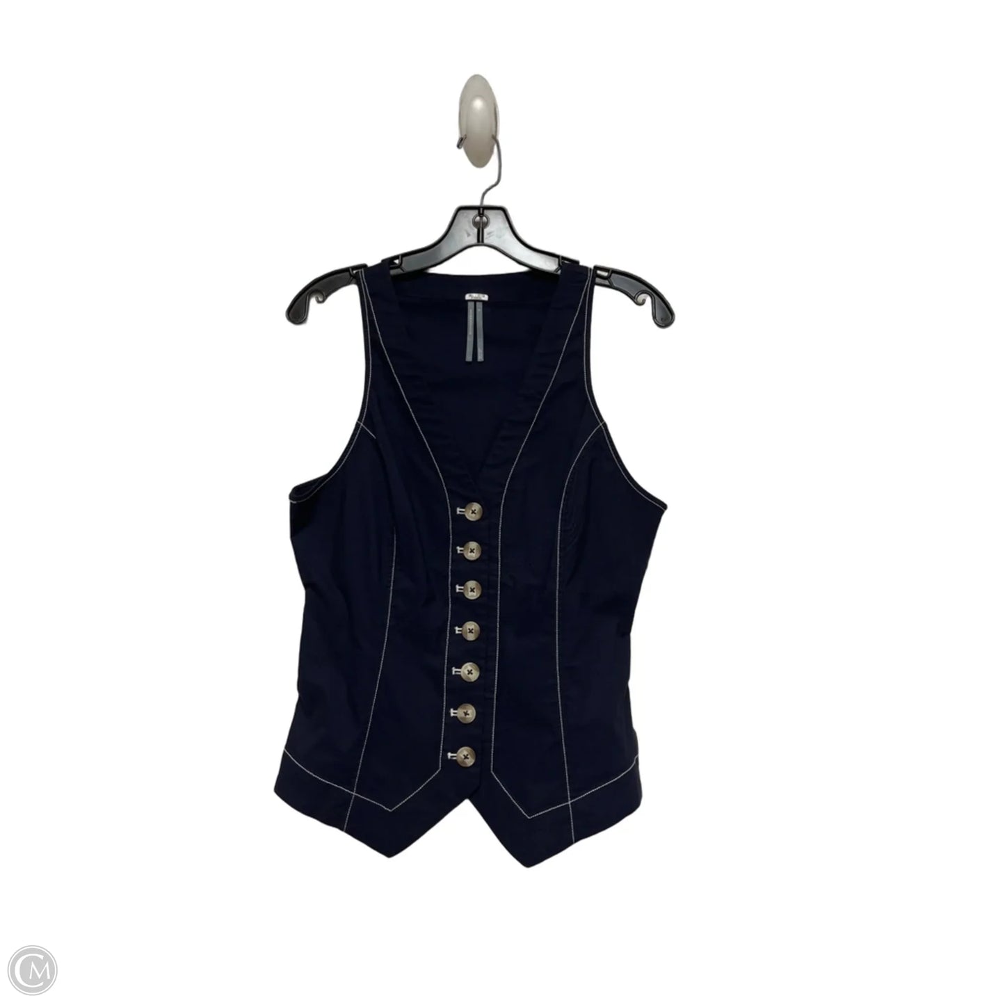 Top Sleeveless By Anthropologie In Blue, Size: S