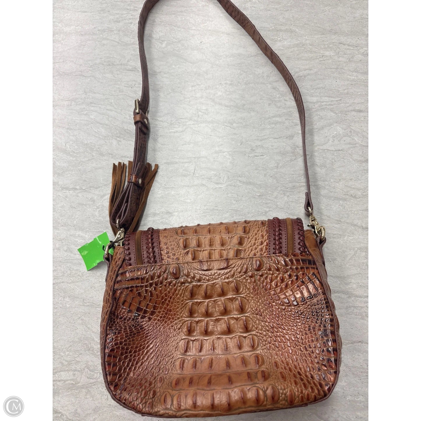 Crossbody Designer By Brahmin, Size: Large