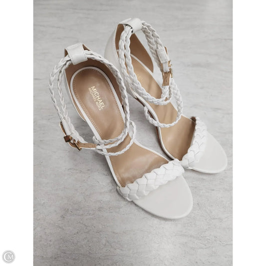 Shoes Heels Stiletto By Michael By Michael Kors In White, Size: 10