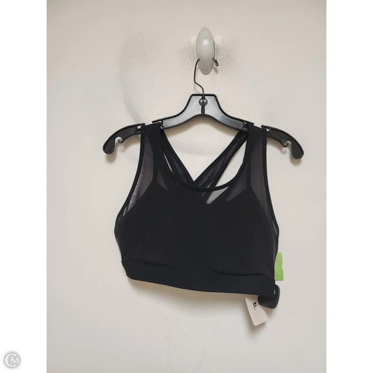 Athletic Bra By Fabletics In Black, Size: M