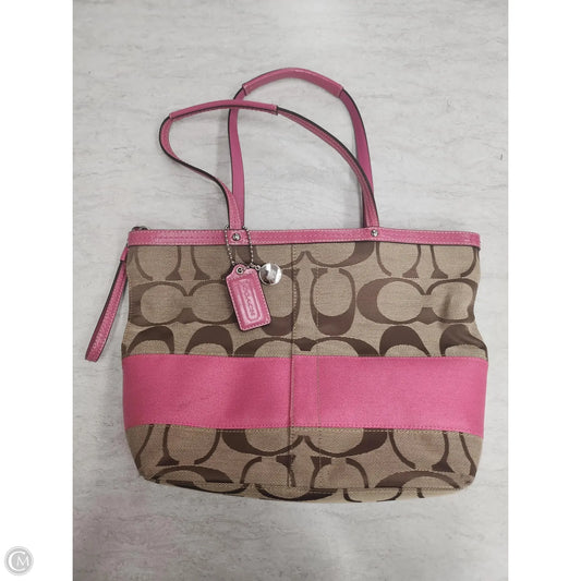 Handbag Designer By Coach, Size: Medium