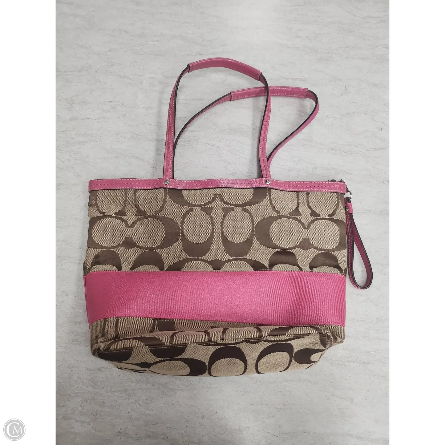 Handbag Designer By Coach, Size: Medium